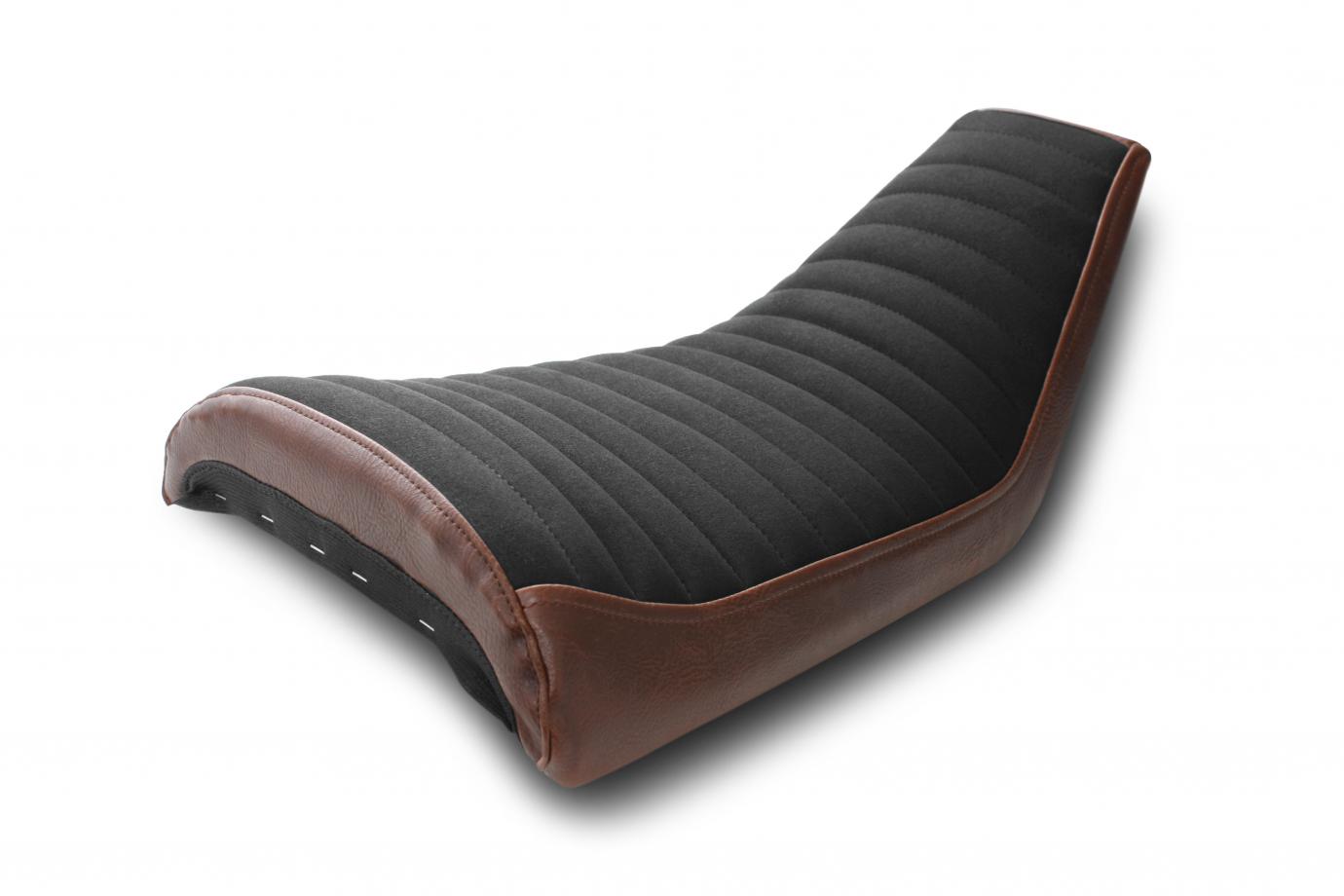 ハスクバーナスバルトピレン用LUIMOTOシートカバー(ビンテージブラウン) LUIMOTO (Vintage) Rider Seat Covers for the HUSQVARNA SVARTPILEN